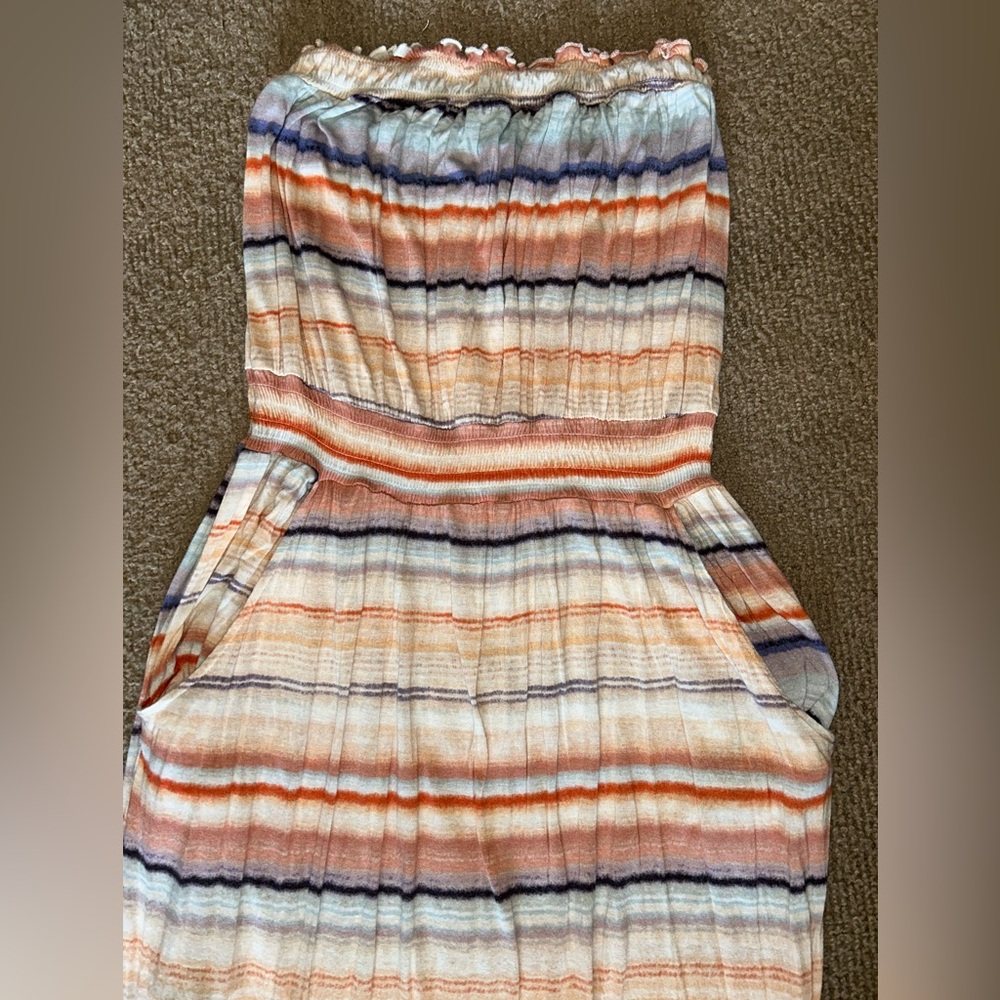 Woman’s strapless maxi dress - Picture 2 of 4